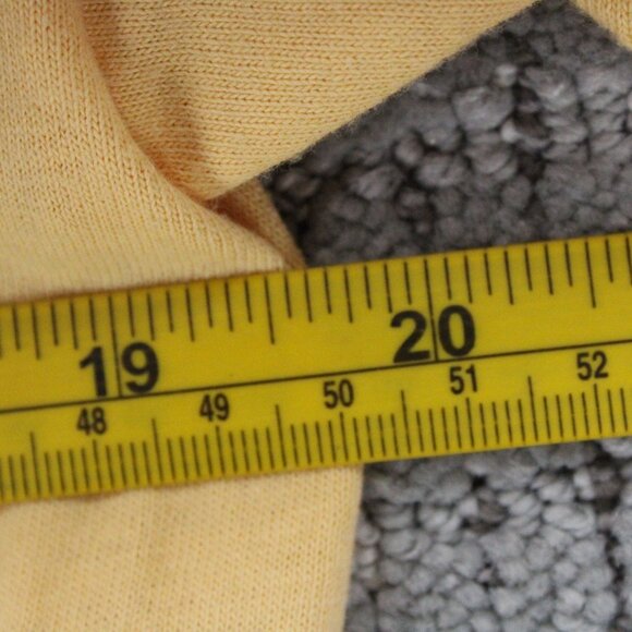 Vintage P.S.I Shirt Mens Large Yellow Short Sleeve Baltimore Sun Graphic Art Y2k - Picture 8 of 9